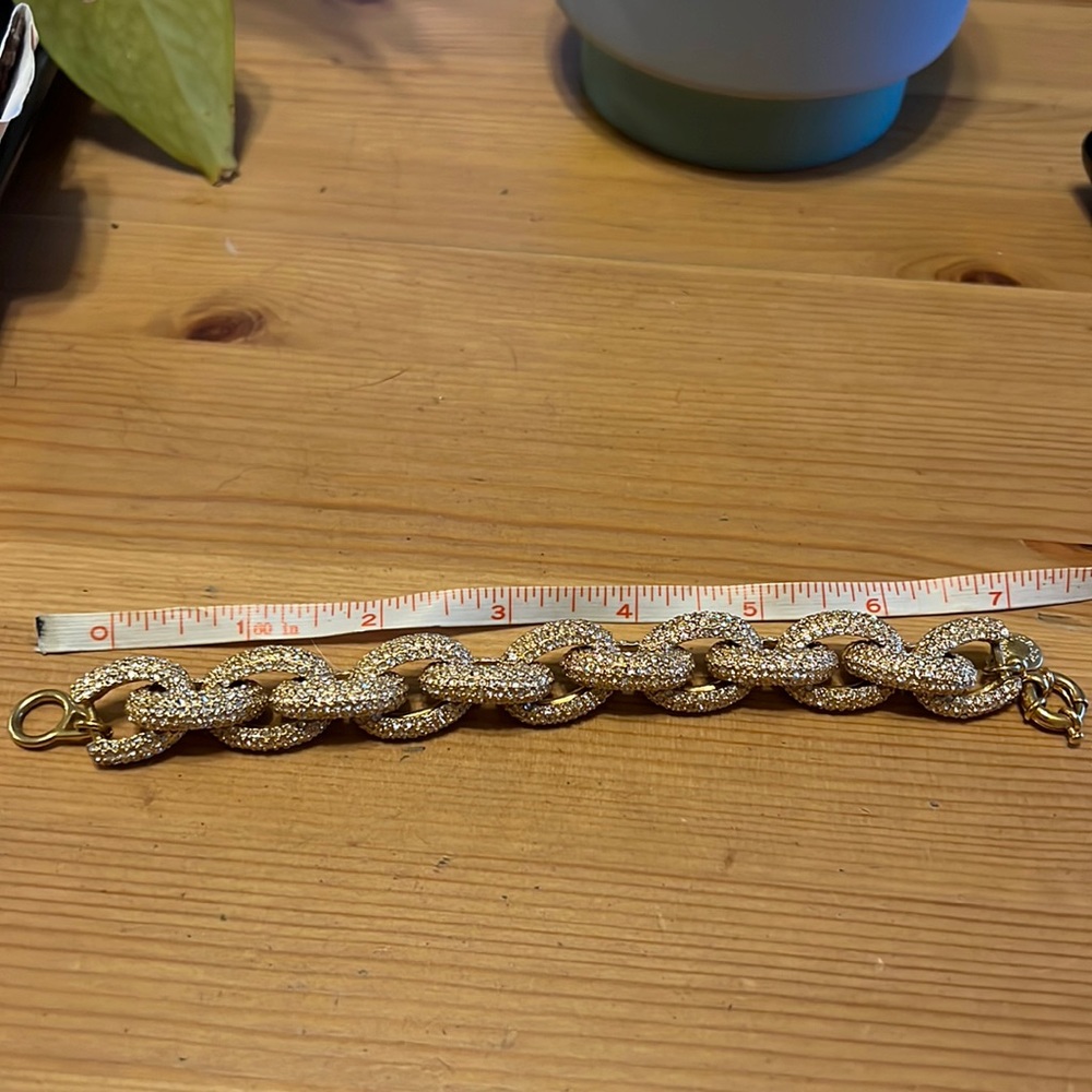 J.Crew Chunky Gold Bracelet